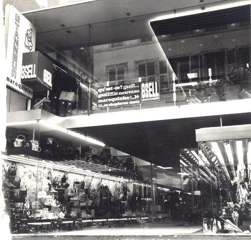 Photos d'archives GSELL: 7 mars 1970 Inauguration du magasin GSELL de Metz